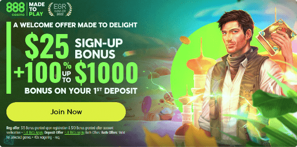888 Casino Bonus